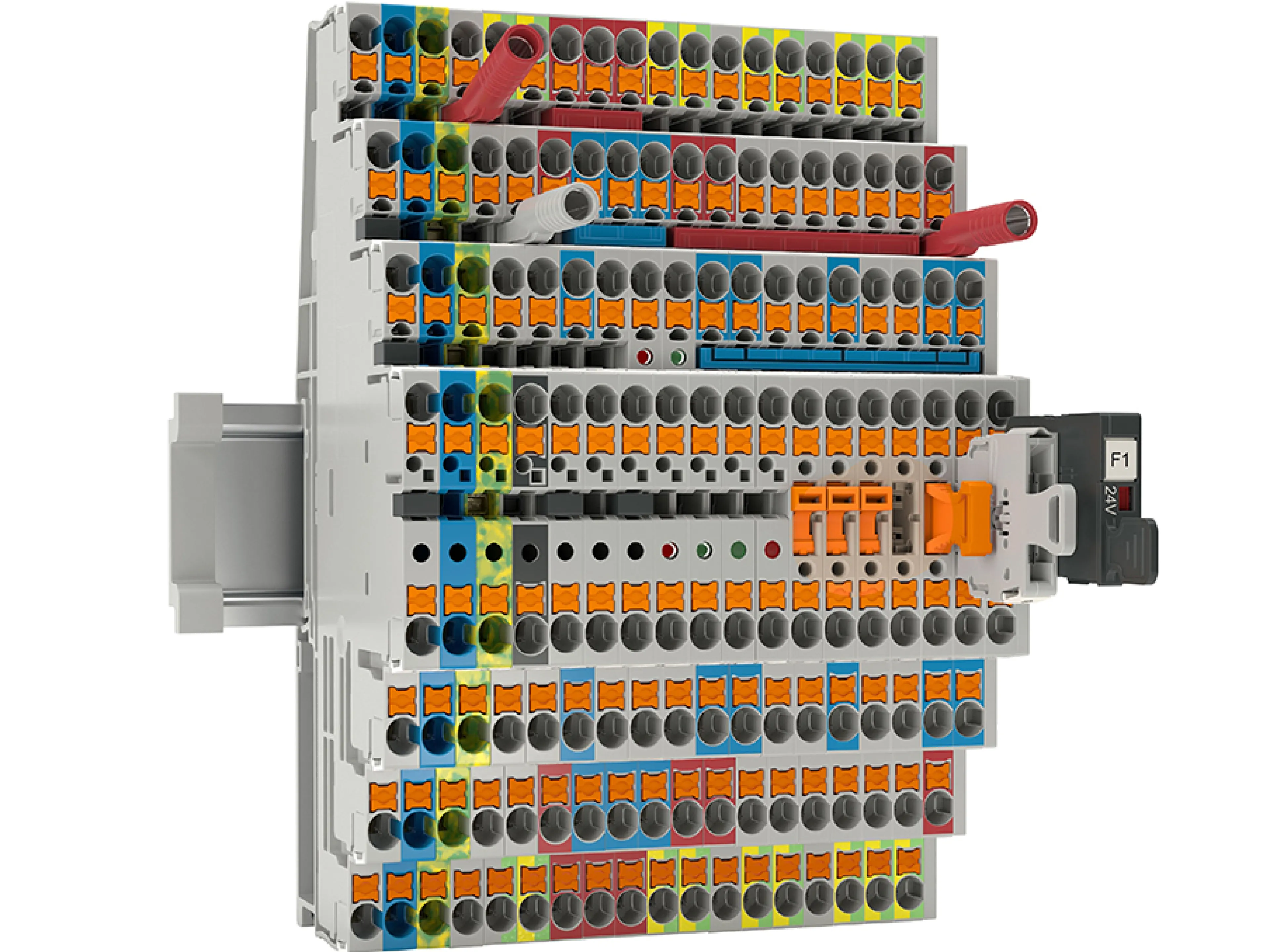 Das Phoenix Contact Portfolio der Vierstockklemmen „PT 2,5-4L…“