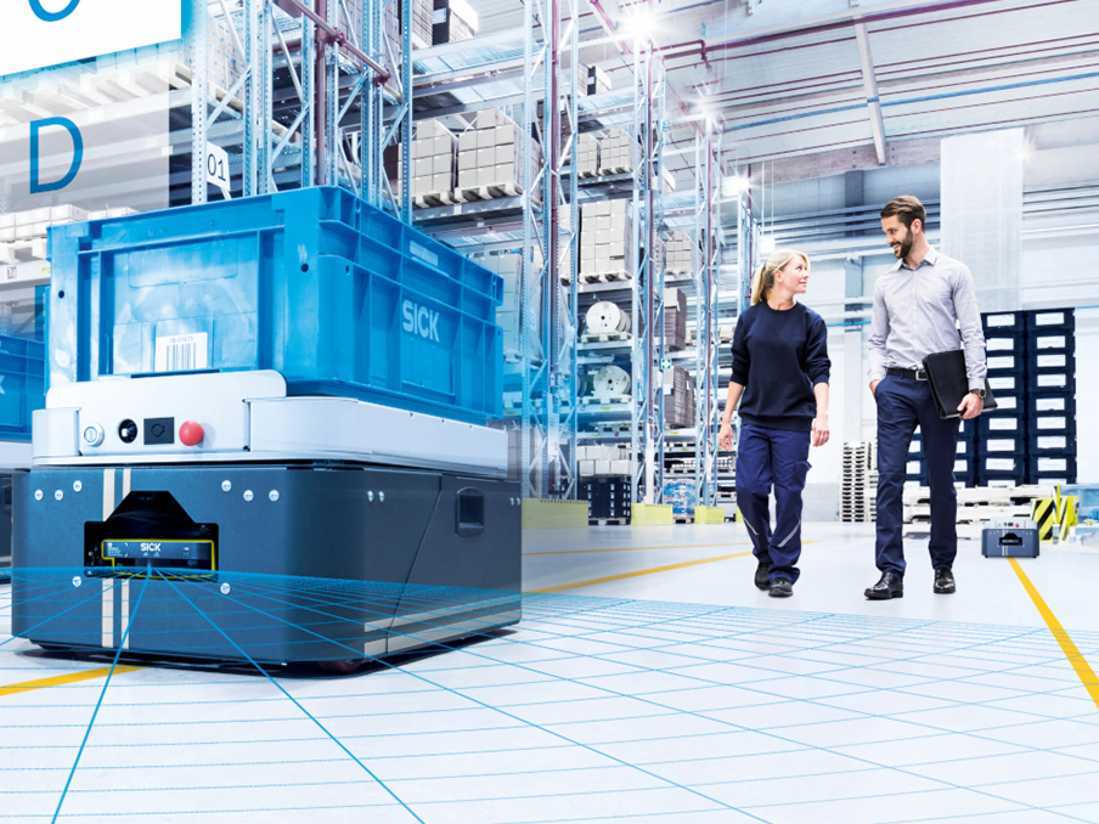 Bei Konstruktion und Bau von FTS und mobilen Robotern ist herstellerseitig ein ganzes Bündel aktueller Anforderungen und sicherheitstechnischer Aspekte zu beachten