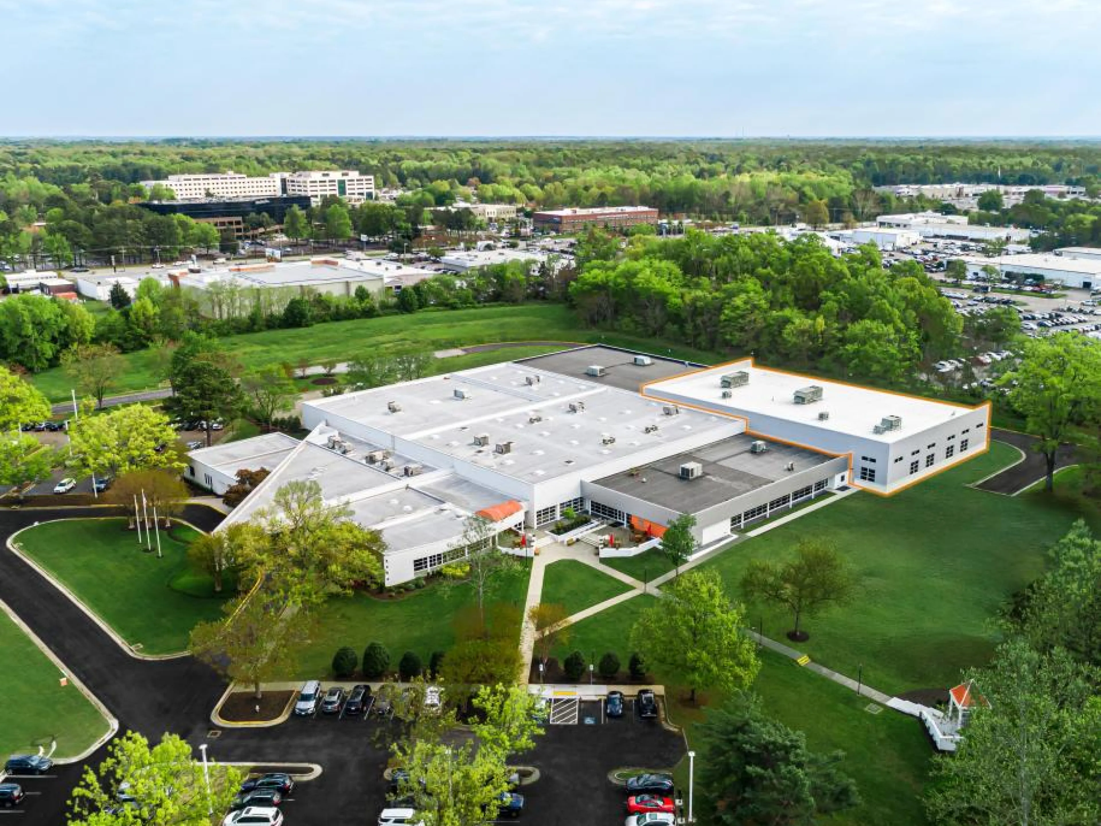 Die neue Engineering- und Produktionsstätte in Richmond, Virginia, Bild: Weidmüller Die neue Engineering- und Produktionsstätte in Richmond, Virginia