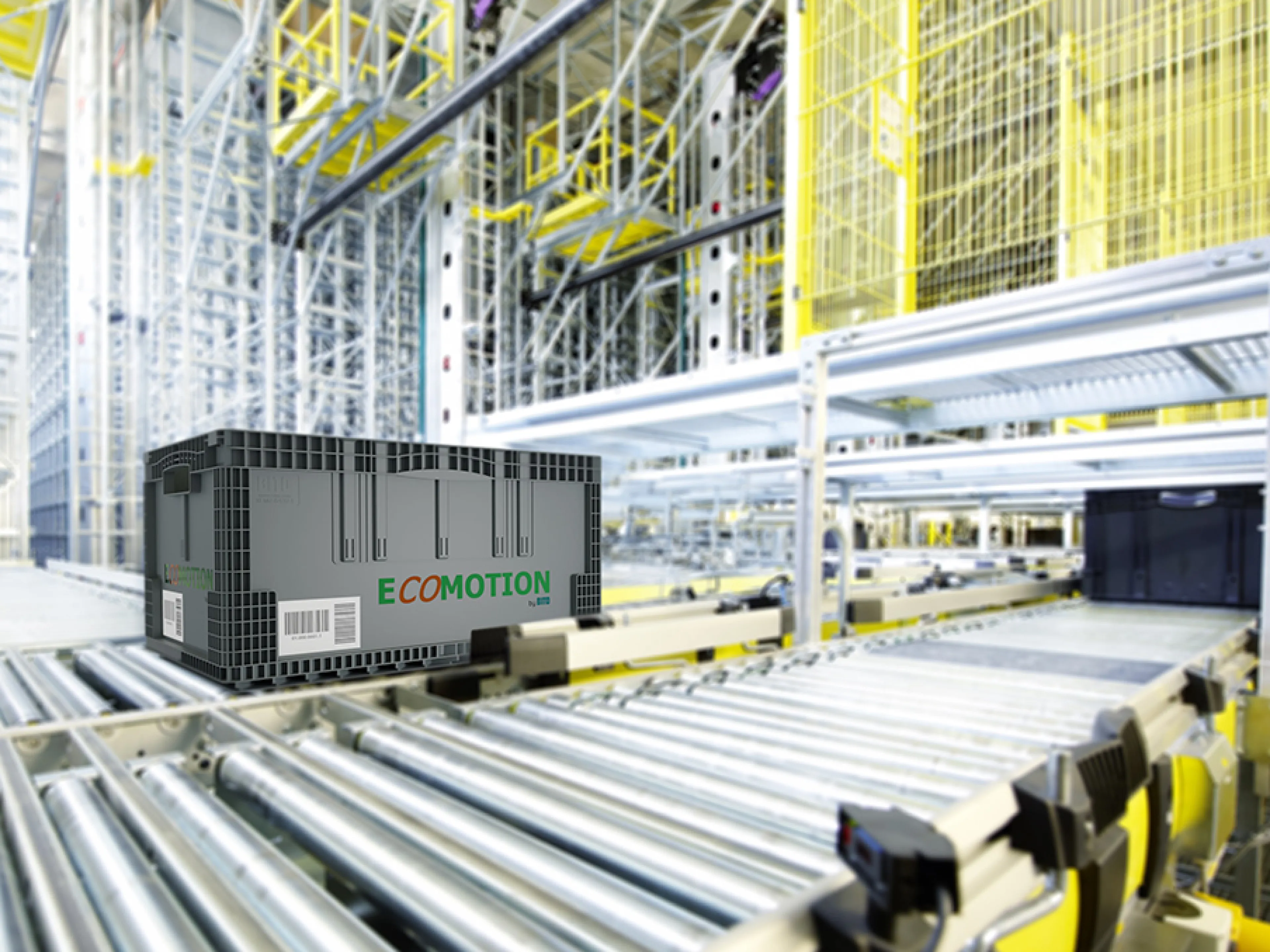 Die Ecomotion-Behältersysteme von Bito-Lagertechnik mit „easy-to-divide“-Schnellwechselunterteilern erweitern die Leiselaufbehälterserie „BITO X“L für den Automatikbereich um eine Variante aus 100-prozentigem, hochwertigen Postconsumer-Rezyklat