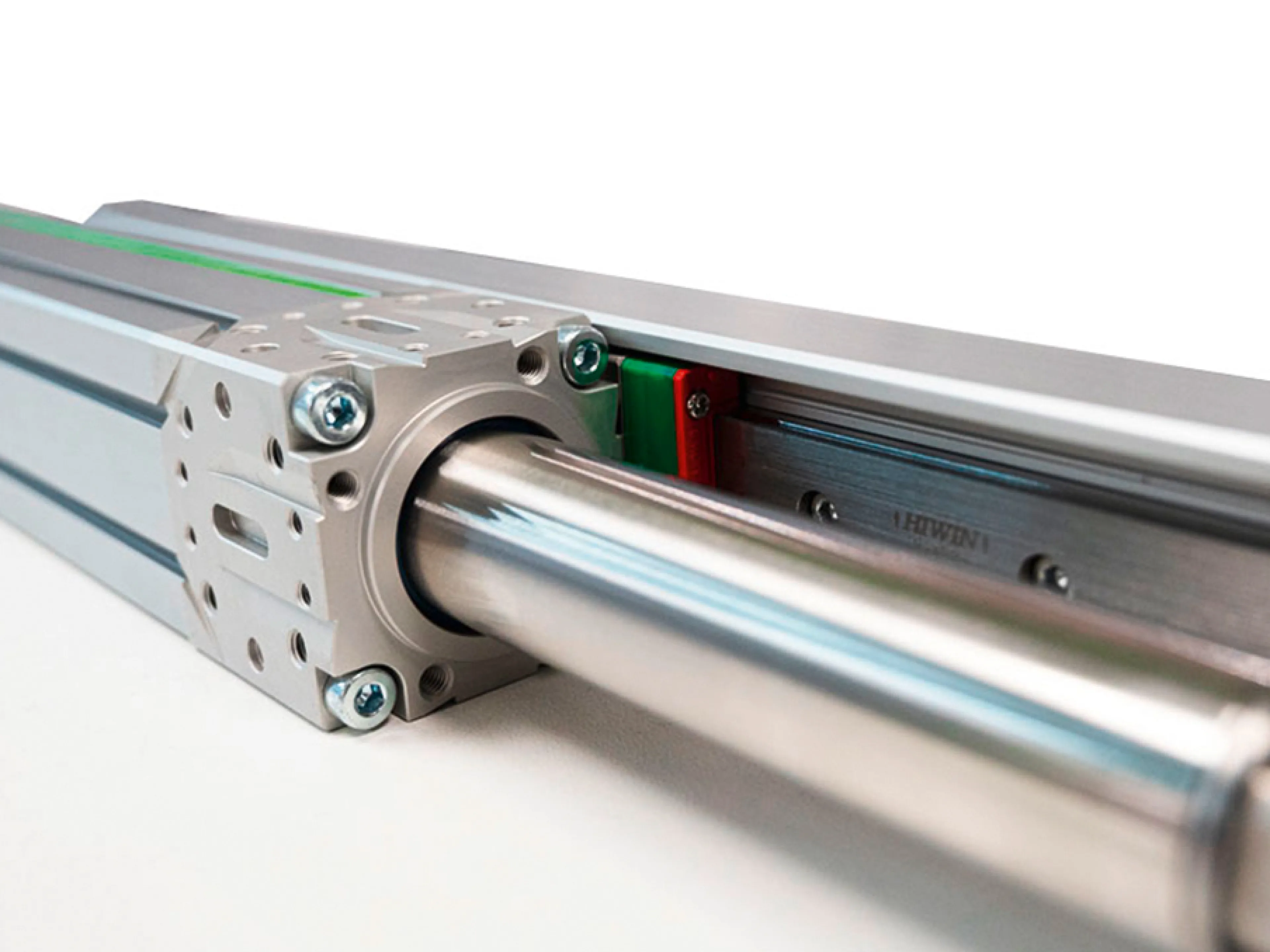 Der neue Elektrozylinder von Hiwin mit hoher Kraftdichte, Präzision und Modularität