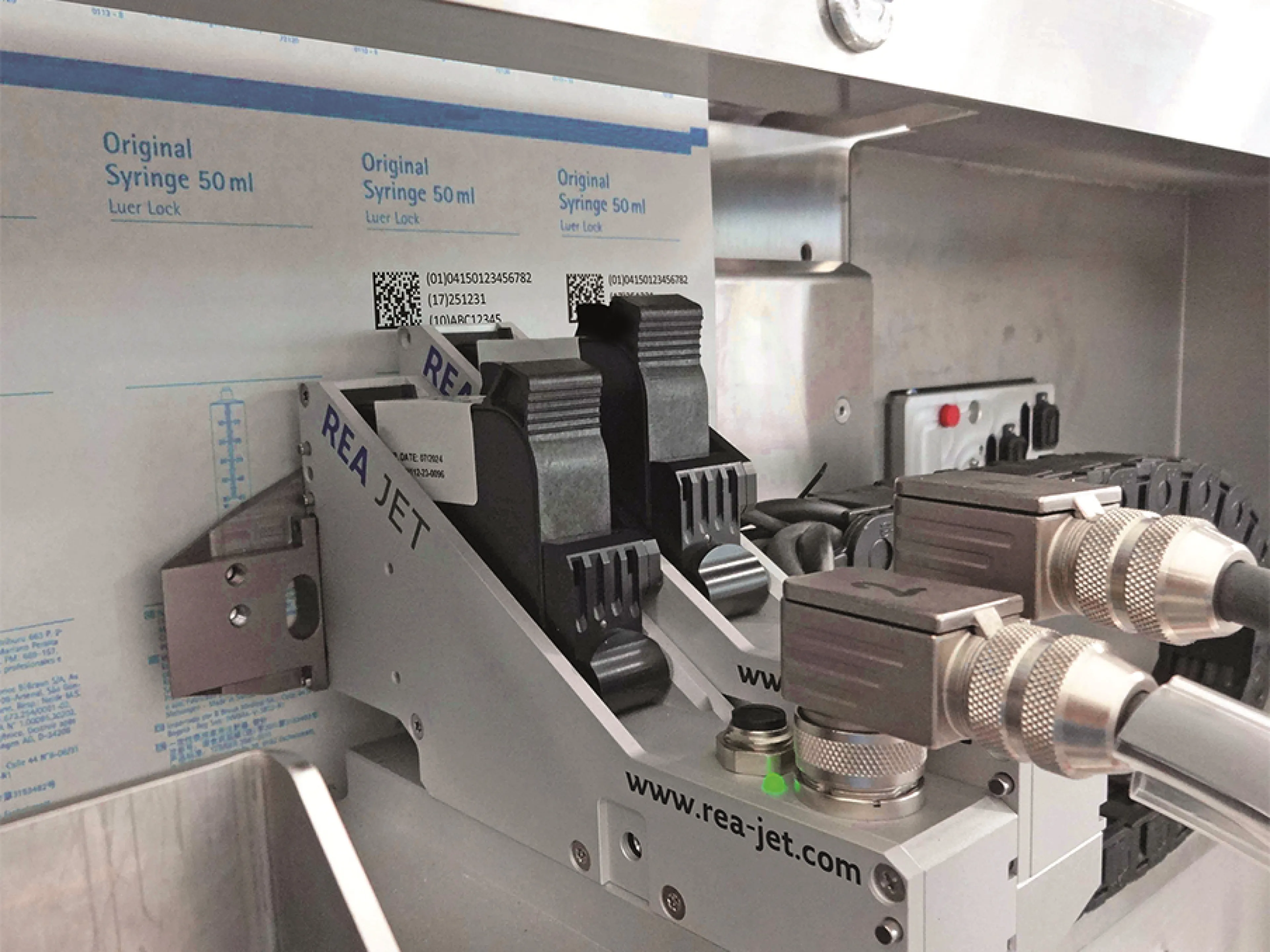 REA-Systeme für regularienkonforme Produkt- und Verpackungskennzeichnung, hier: UDI-Kennzeichnung mit dem Tintenstrahldrucker