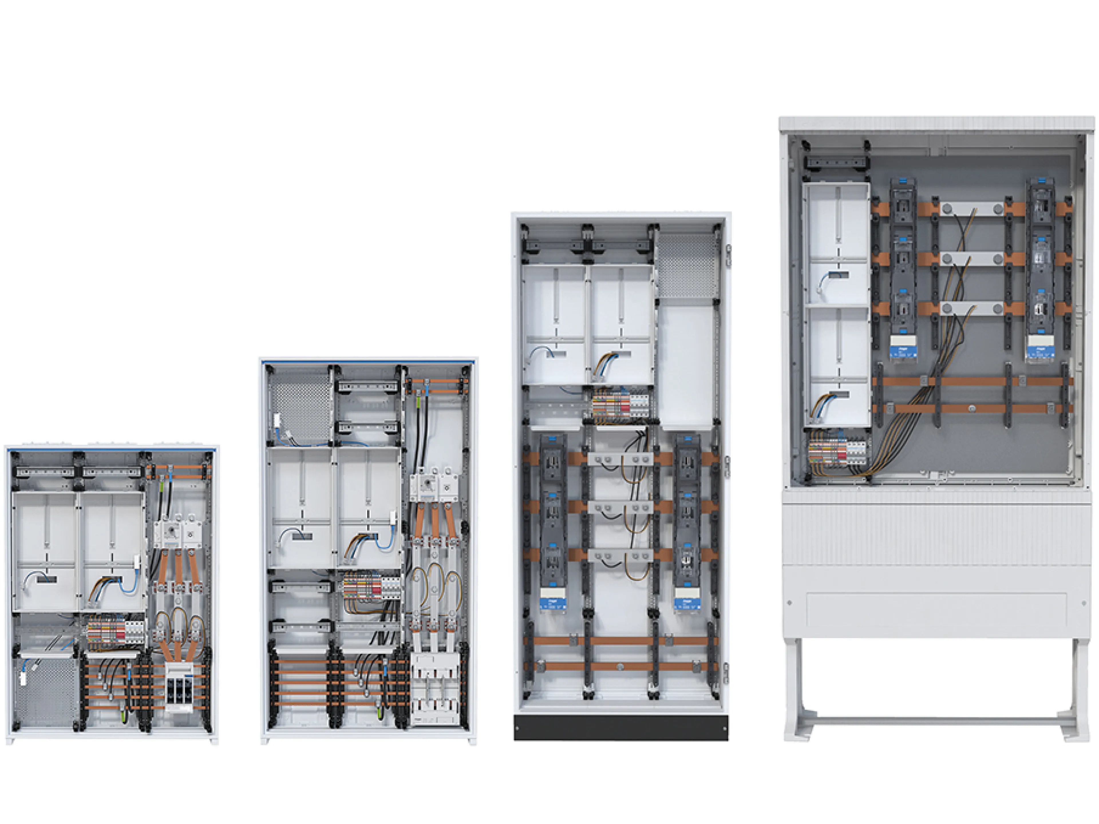 Energieverteilung: Die Hager Wandleranlagen für den Innen- und Außenbereich entsprechen der novellierten Anwendungsregel VDE-AR-N 4100, die die technischen Anforderungen für Planung, Errichtung, Anschluss und Betrieb elektrischer Anlagen am Niederspannungsnetz definiert