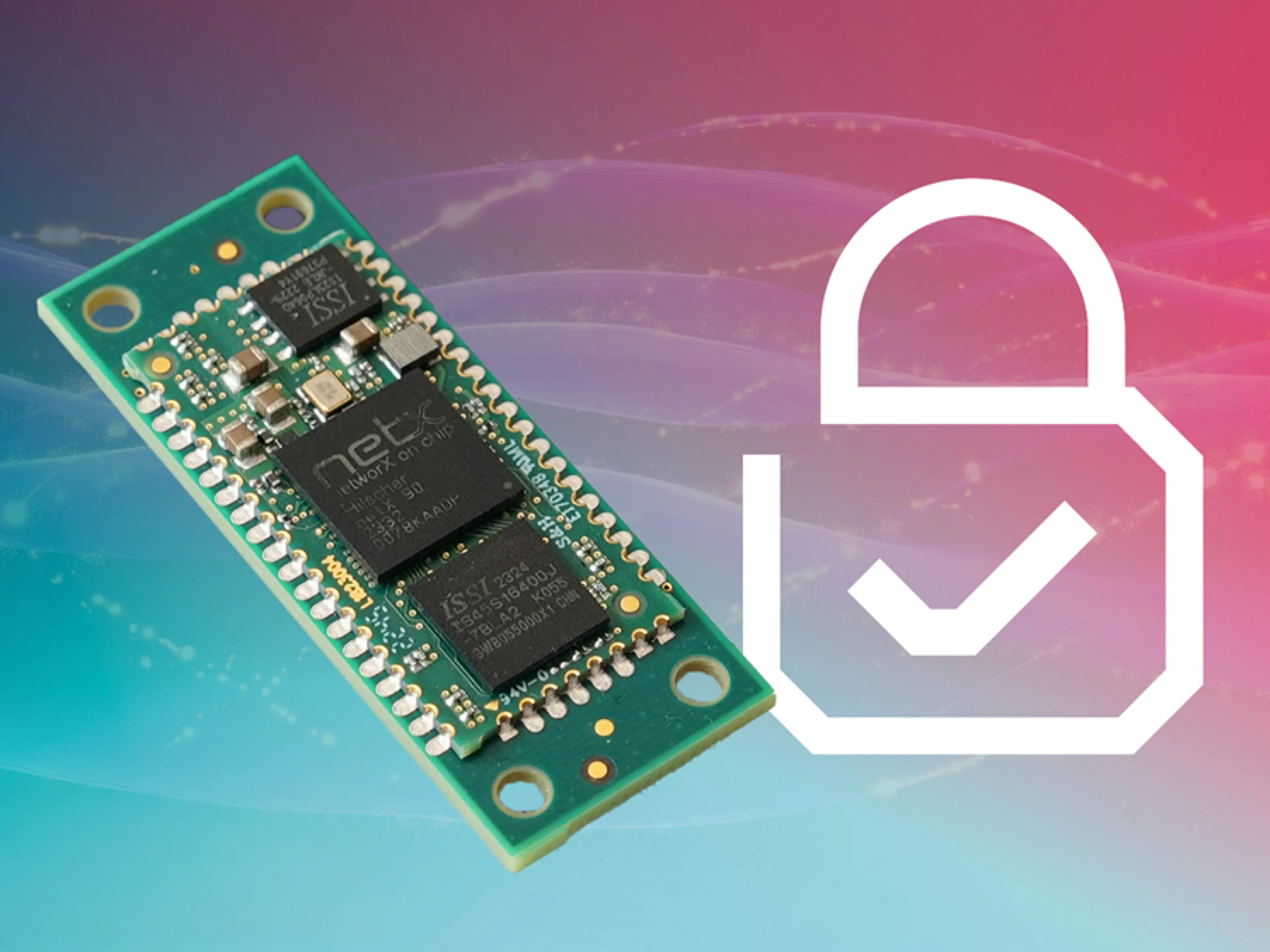 Cybersecurity für industrielle Kommunikation: Embedded-Modul „netRAPID 90IC“ für sichere industrielle Kommunikation