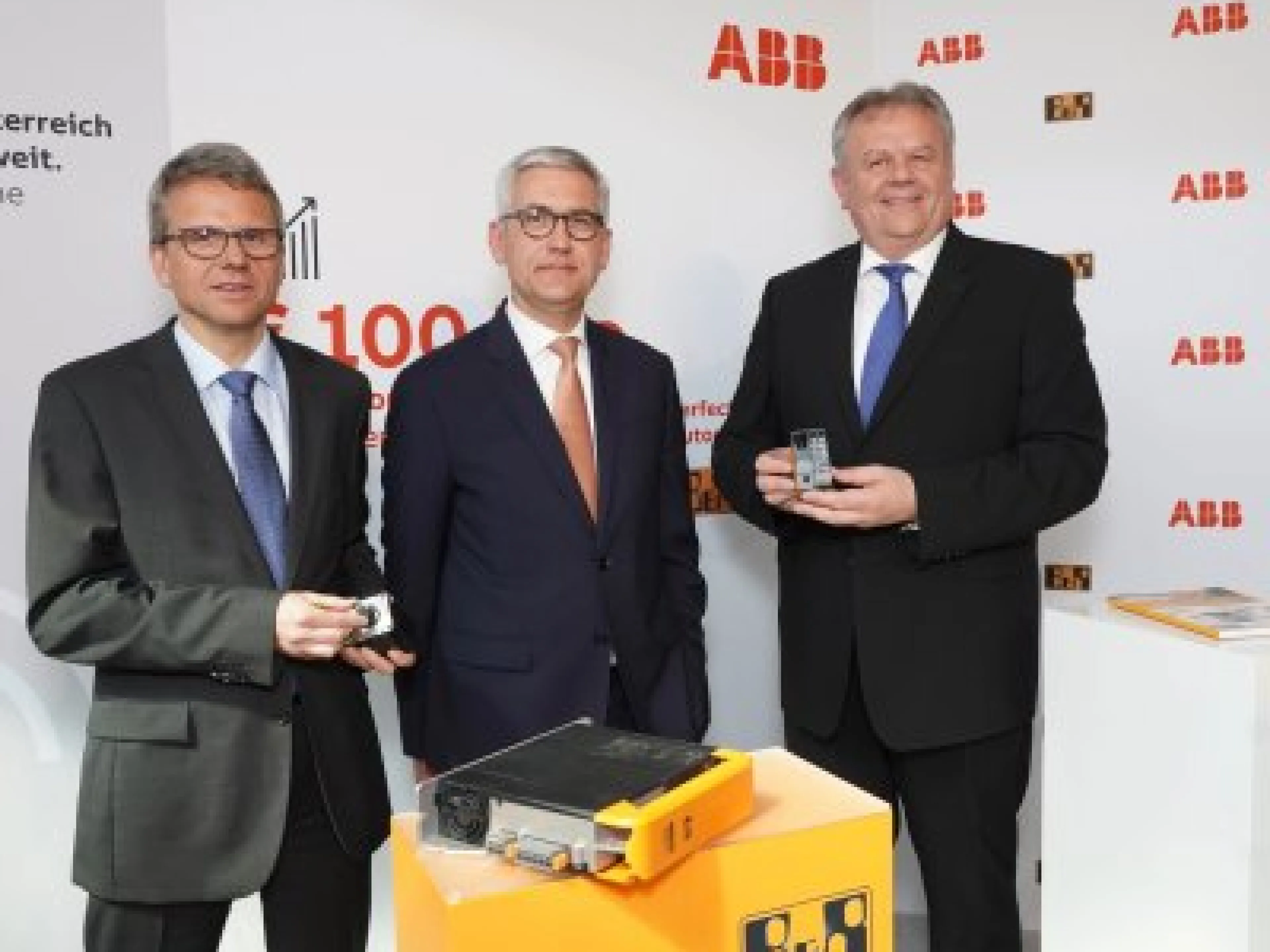 Peter Terwiesch, Ulrich Spiesshofer, Hans Wimmer