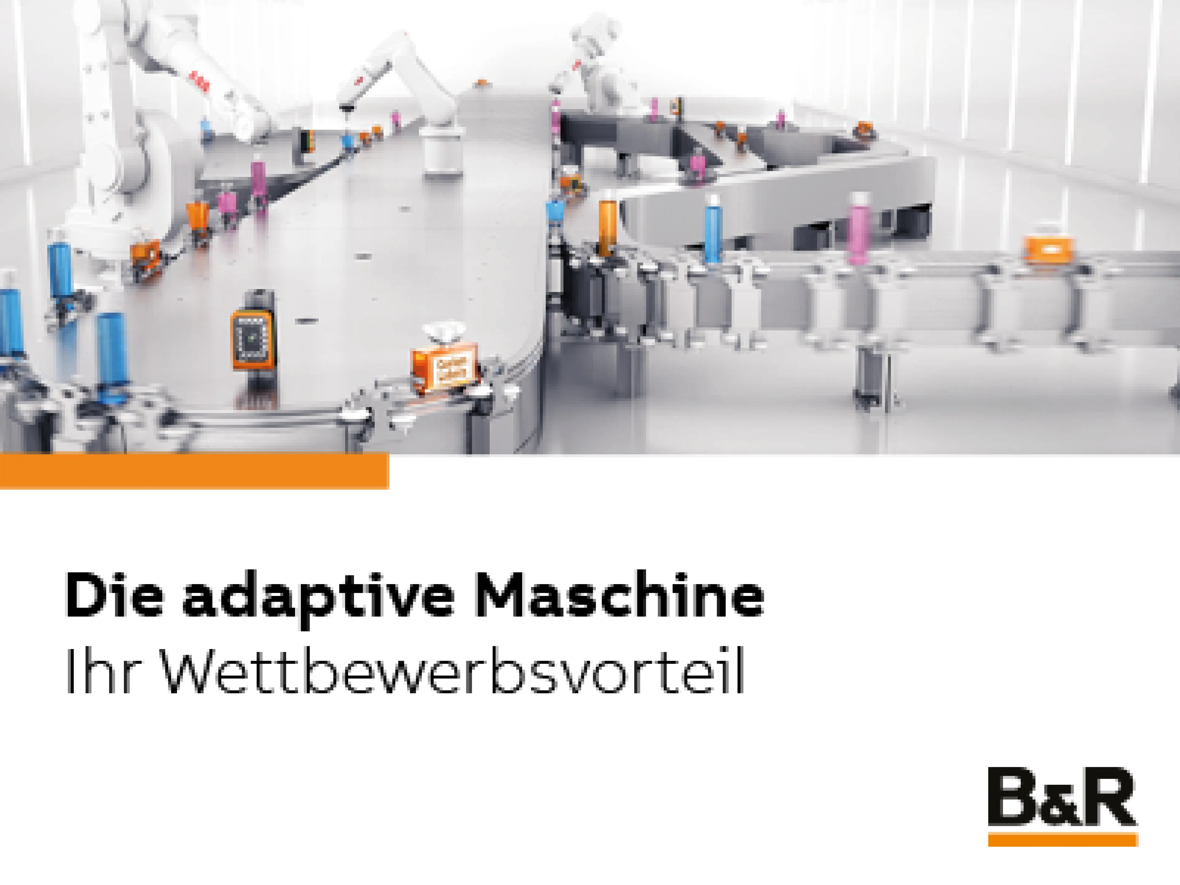 Die adaptive Maschine ist die intelligente Integration von Transportsystemen, Vision-Systemen, Robotik und digitalem Zwilling zu einer völlig neuen Gesamtlösung.