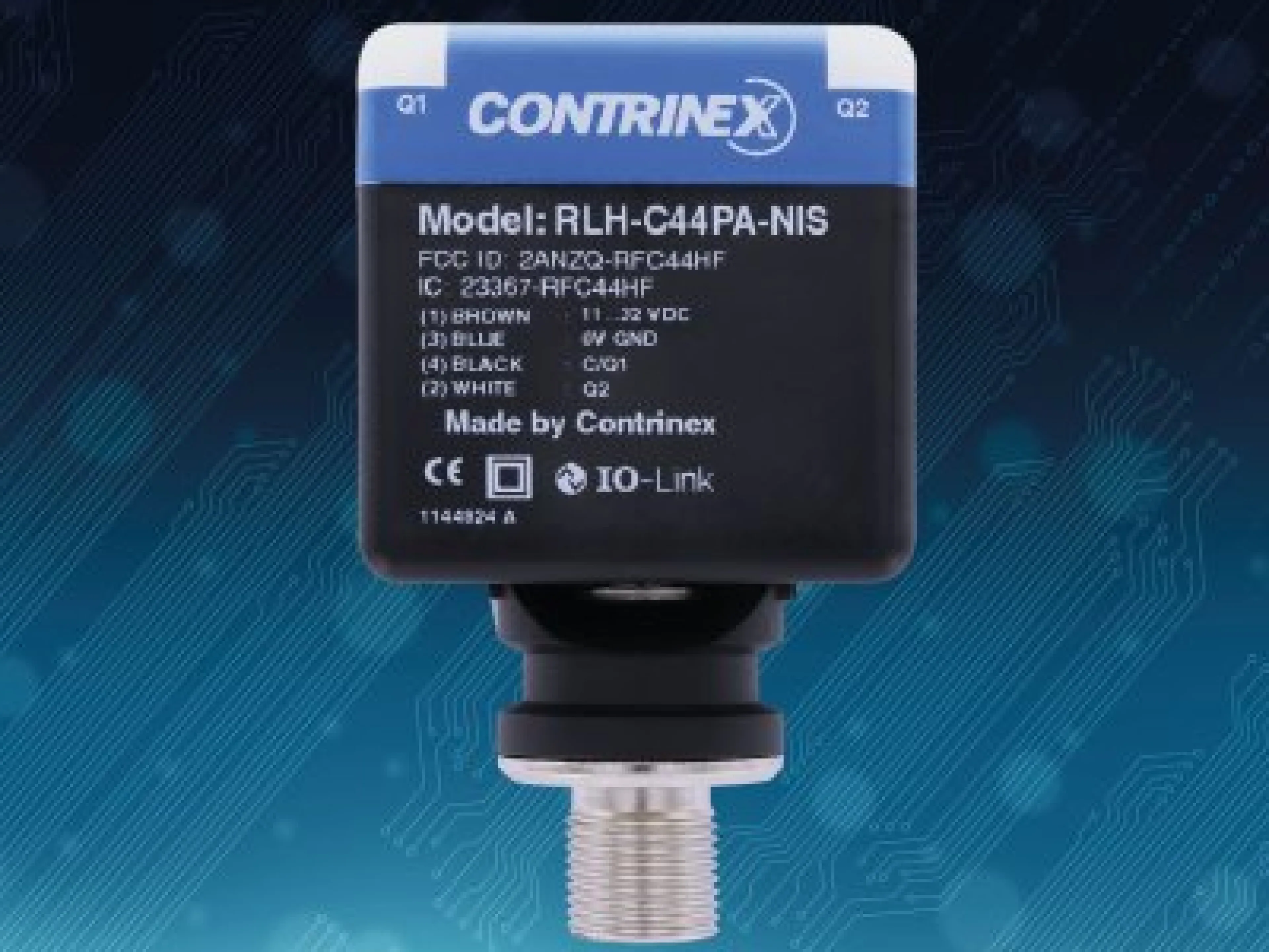Die neuen RFID-IO-Link-Schreib-/Leseköpfe von Contrinex