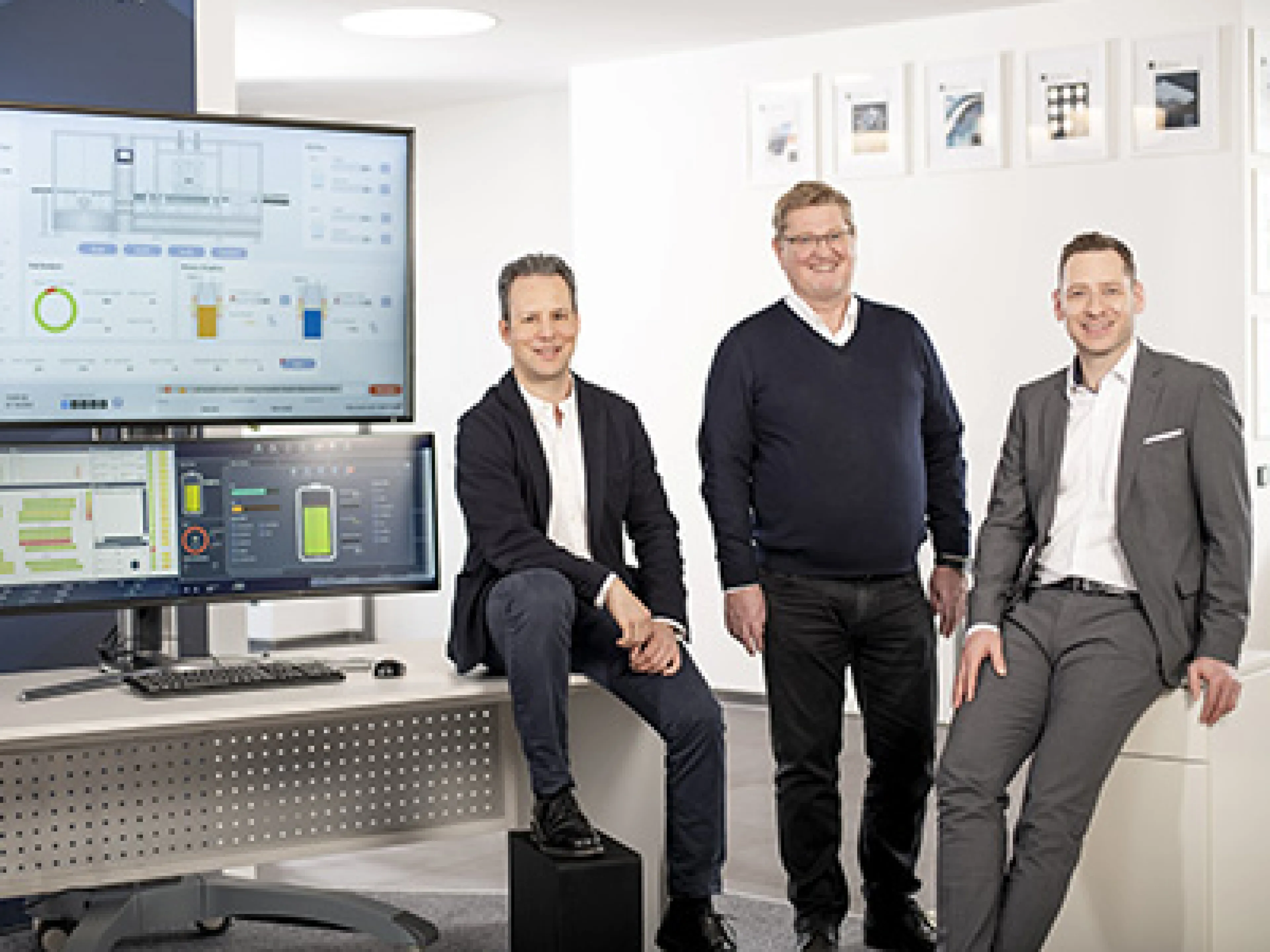 Das Executive Board bestehend aus CMO Phillip Werr, CEO und Gründer Thomas Punzenberger, und CSO Stefan Reuther (v. l.) freuen sich über einen erfolgreichen Jahresabschluss