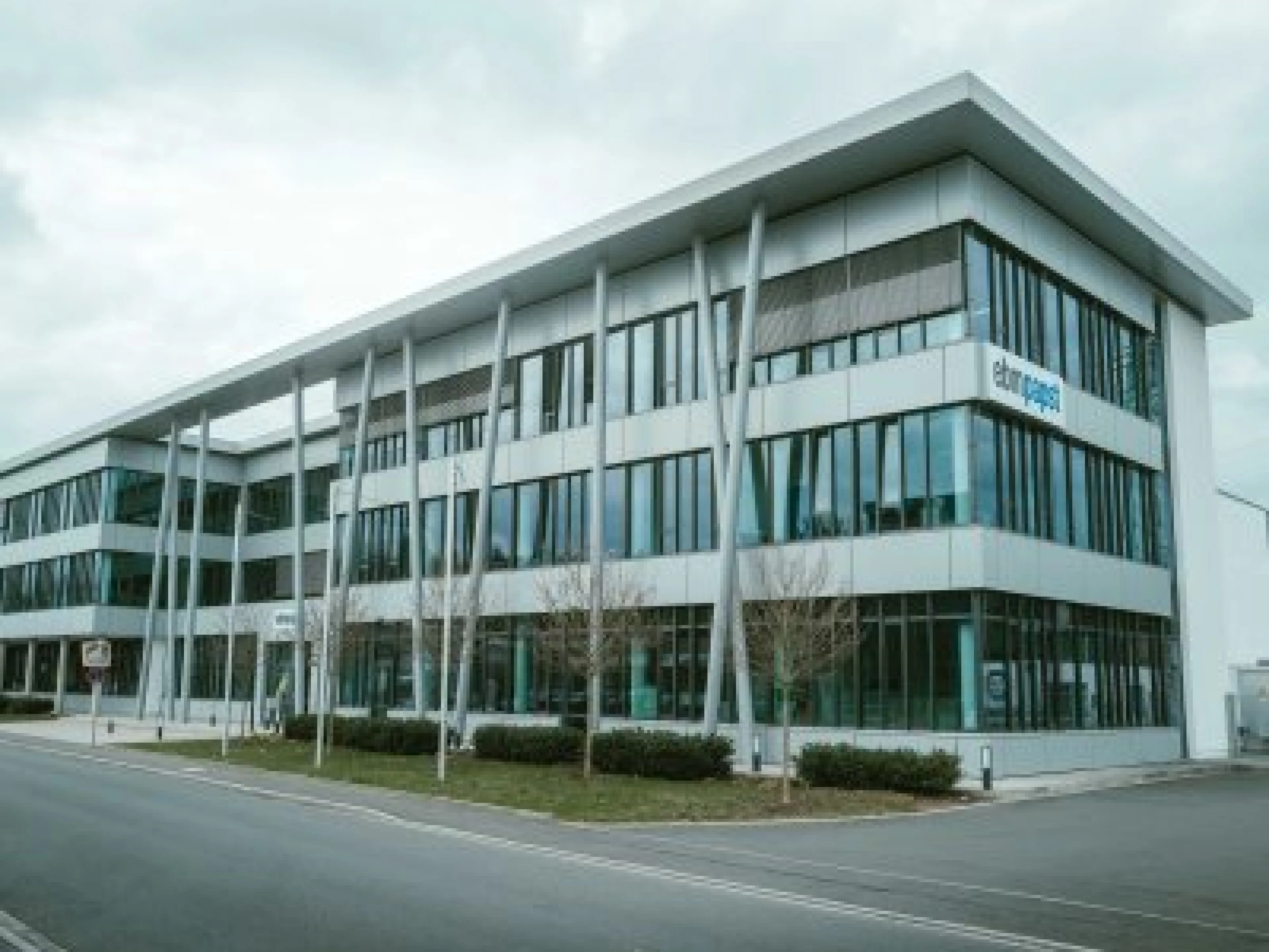 Außenansicht des Werks von Ebm-Papst in Lauf an der Pegnitz