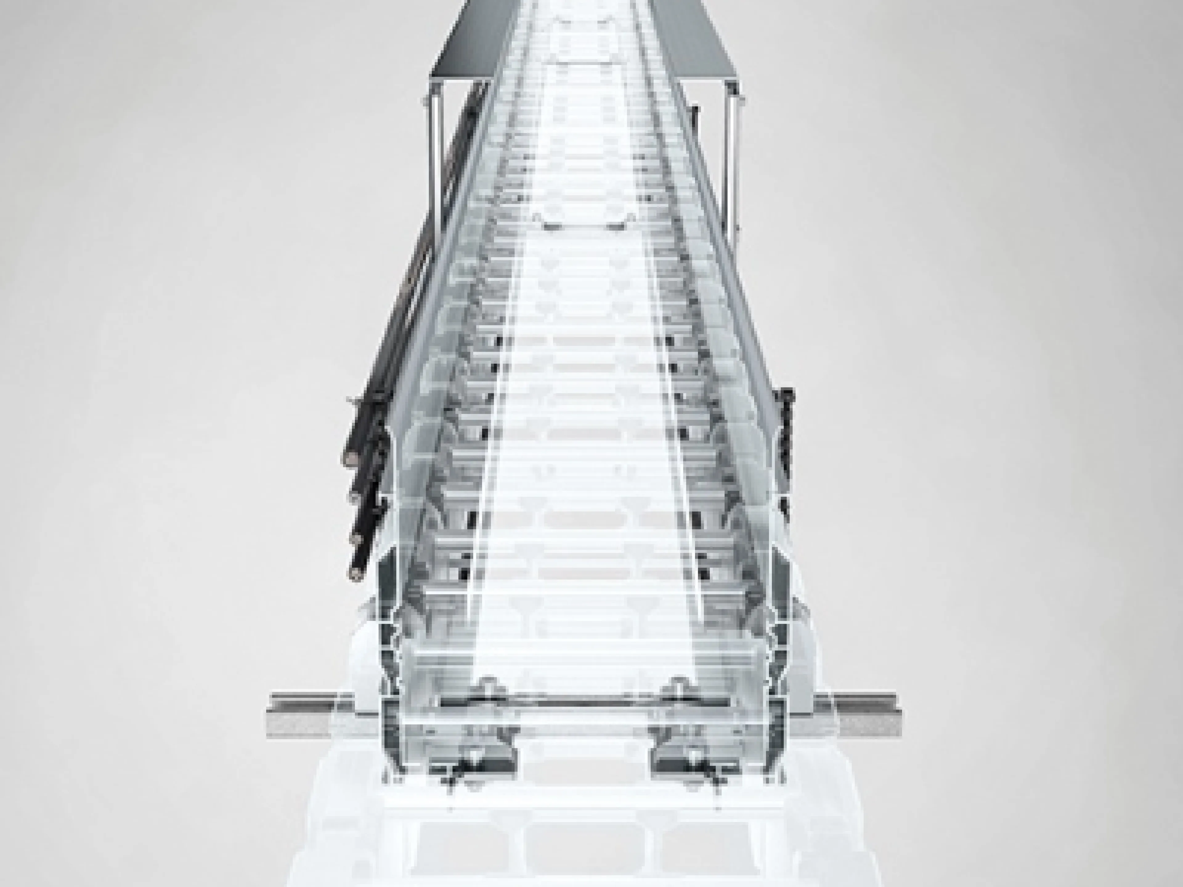 Tsubaki Kabelschlepp hat eine Gleit- und Rollauflage für seine Alu Guide-Führungskanäle entwickelt. Sie sorgt für einen ruhigen Lauf der Energiekette