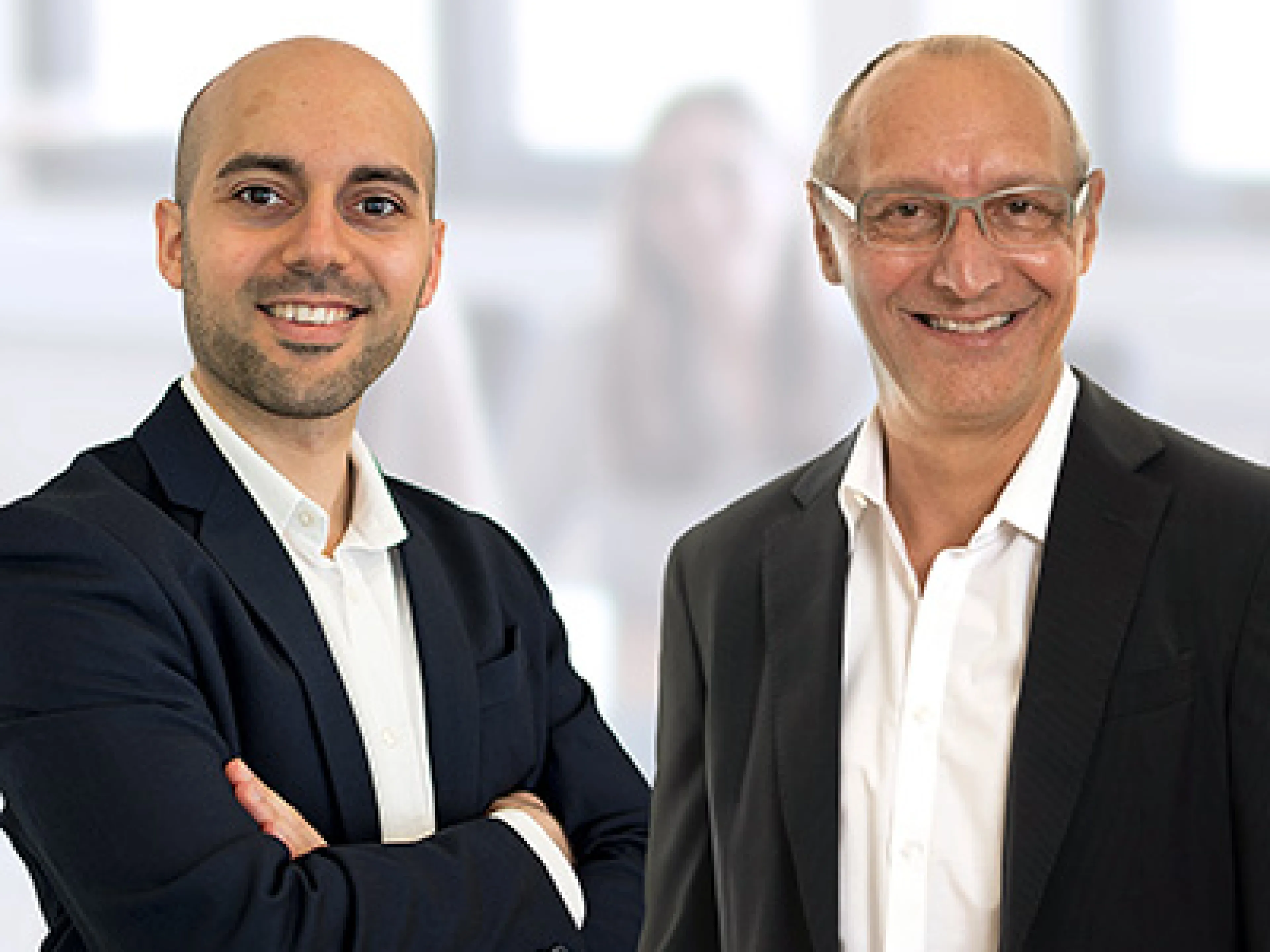 Mehmet-Ali Sönmez und Urs Bürge, KEB Automation Schweiz