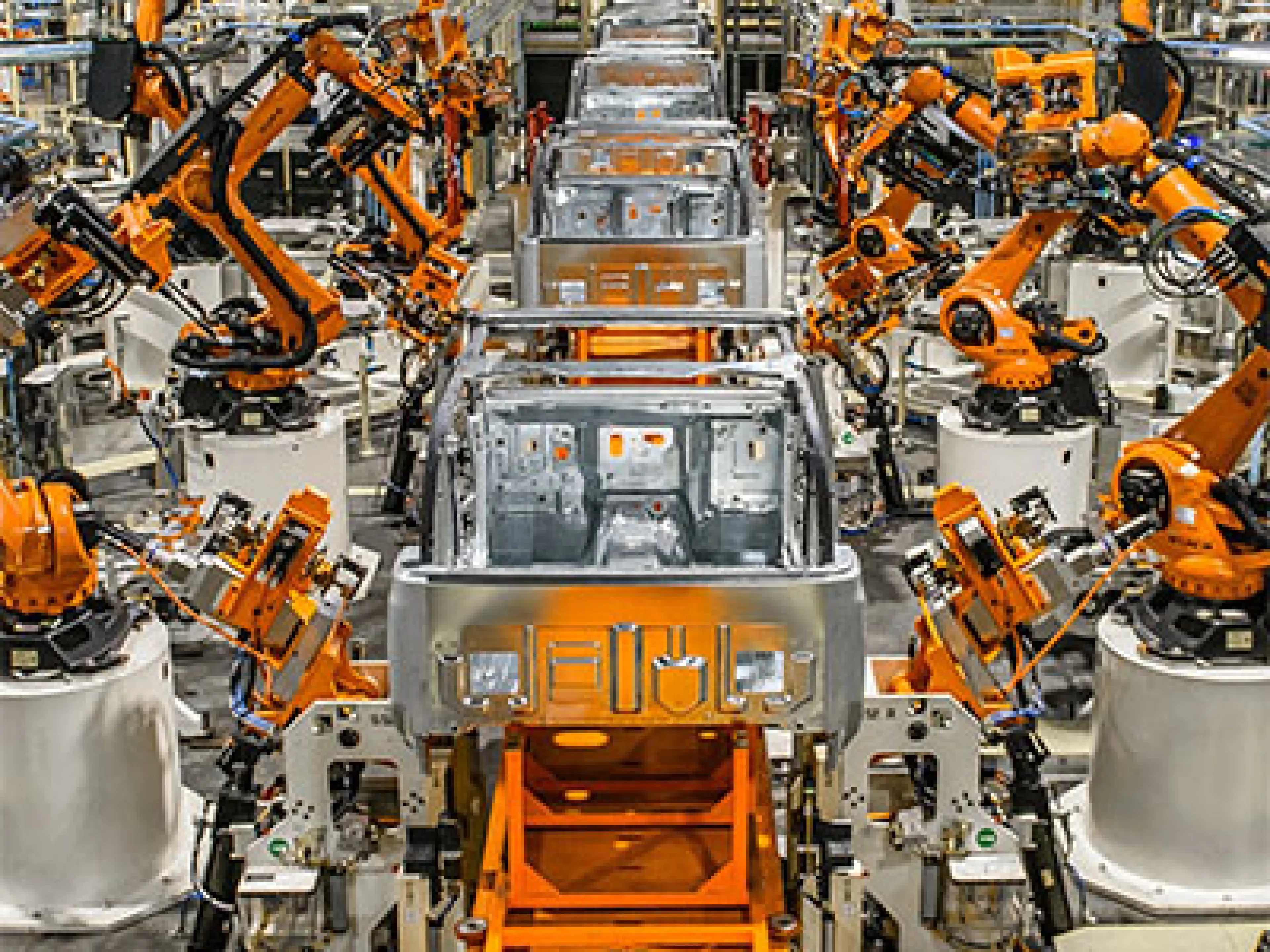 Roboter in der Automobilindustrie