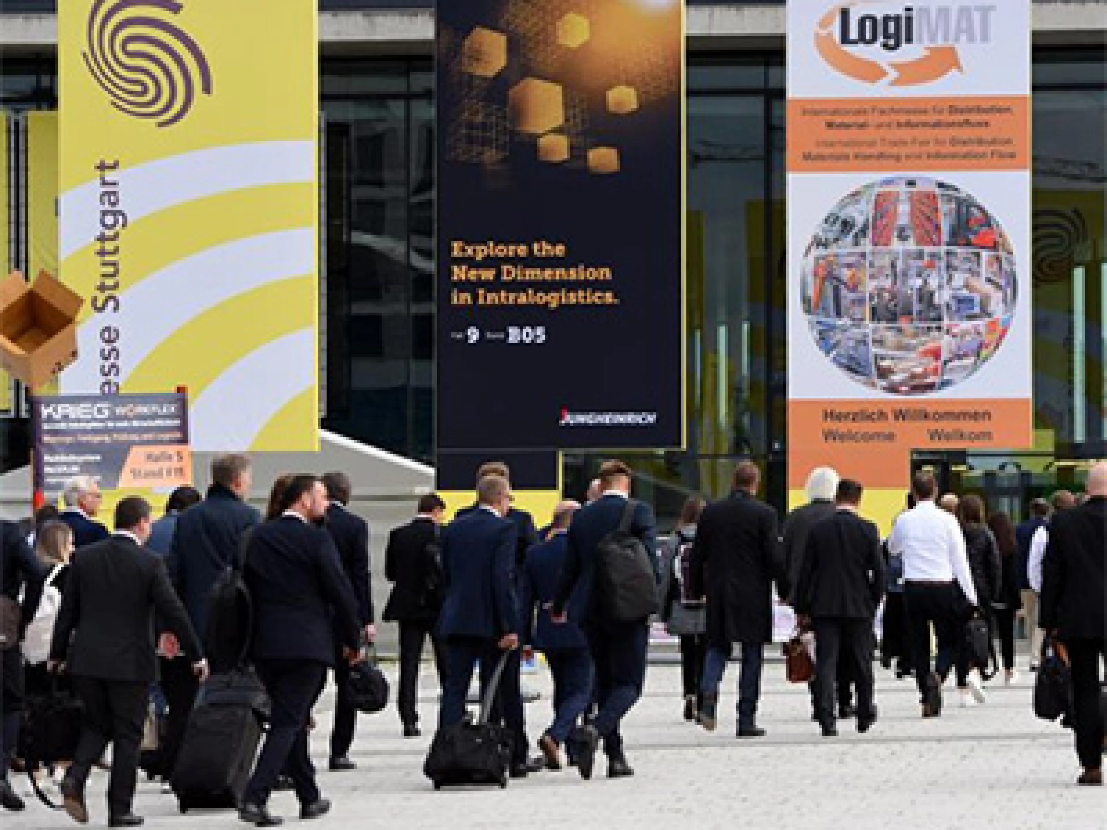 Messeimpression Logimat 2022