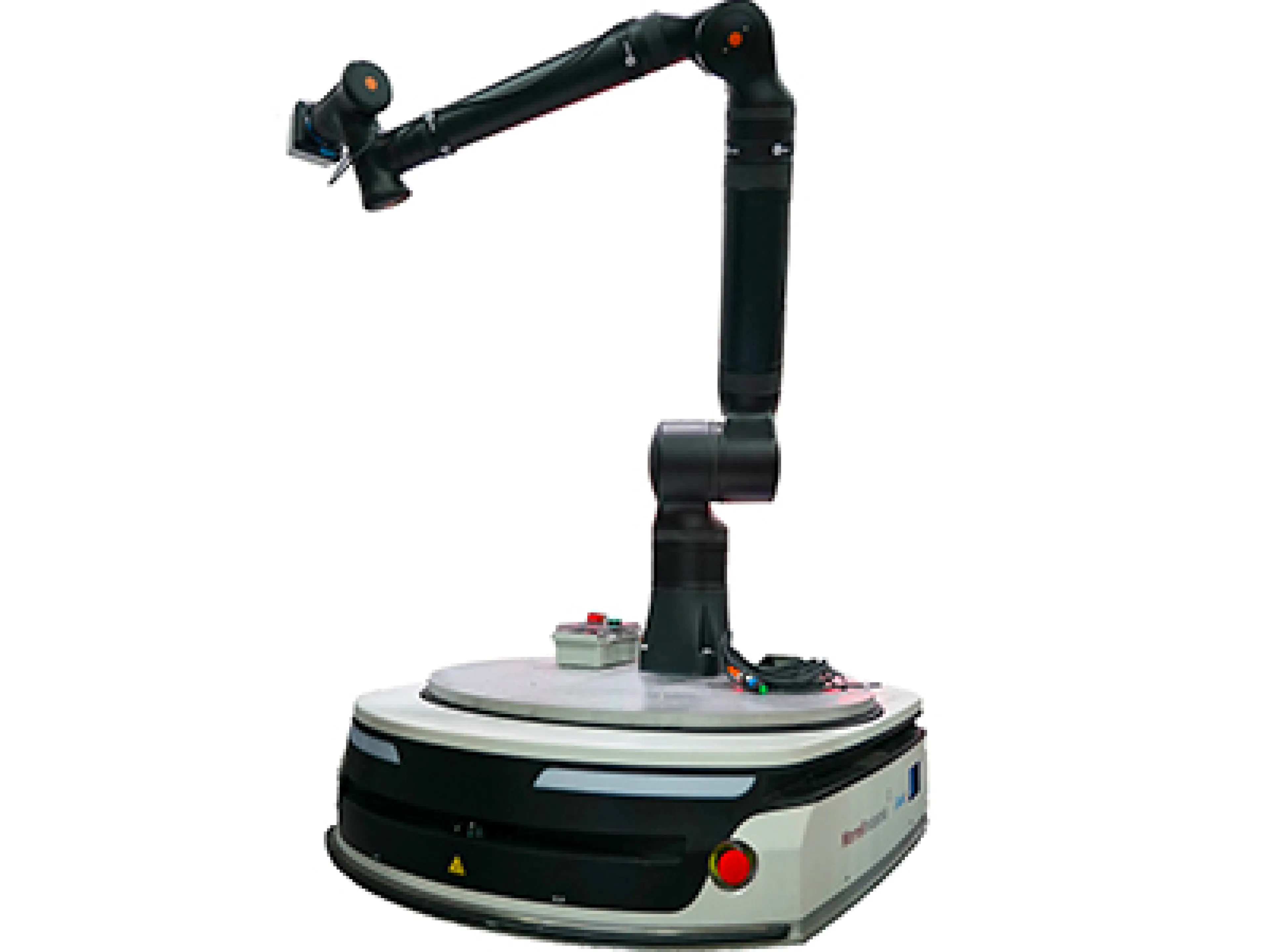 7-Achsen-Cobot kombiniert mit einem AMR