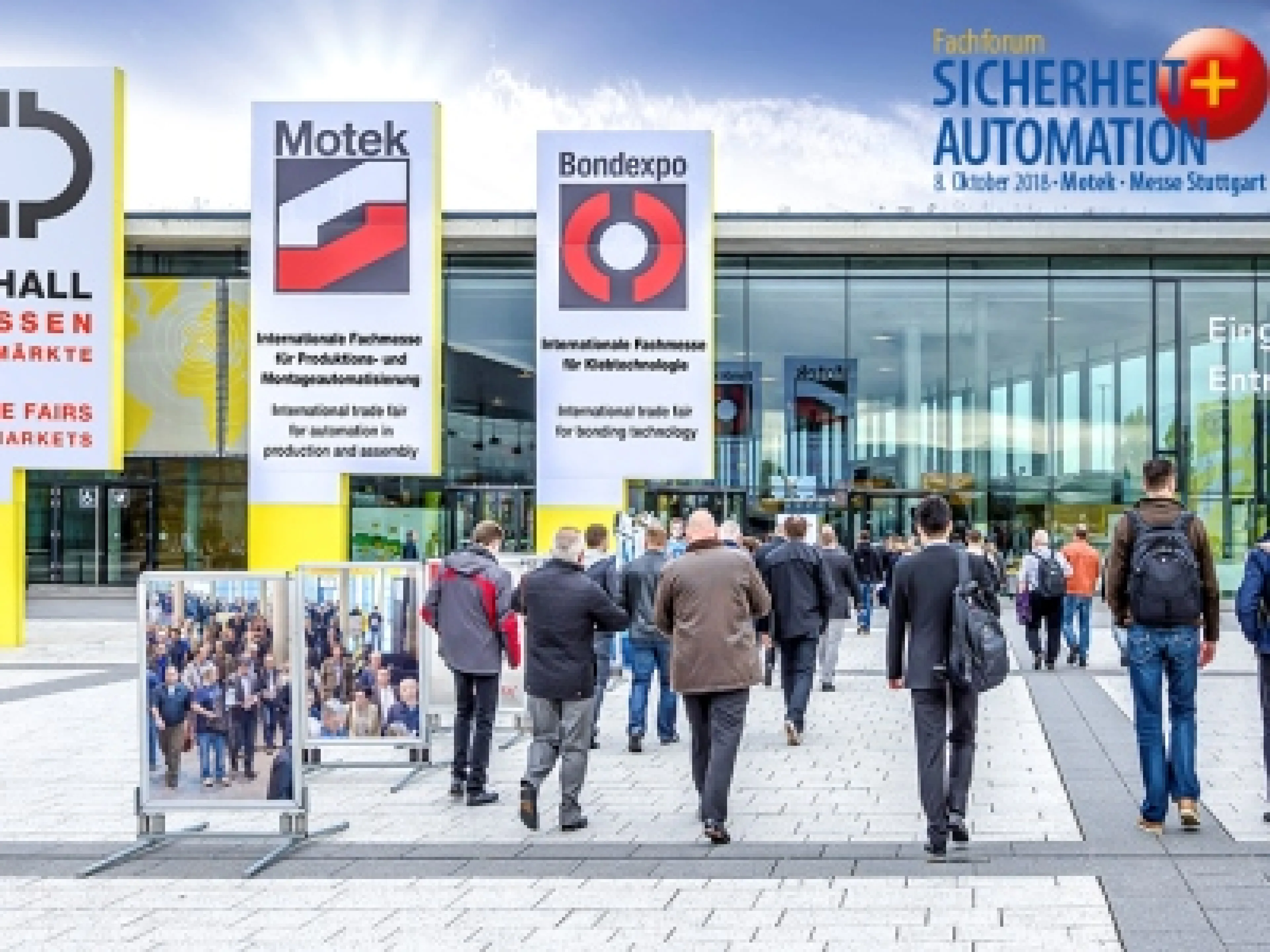 Am 8. Oktober 2018 findet im Rahmen der Messe Motek in Stuttgart das Fachforum „Sicherheit + Automation“ statt