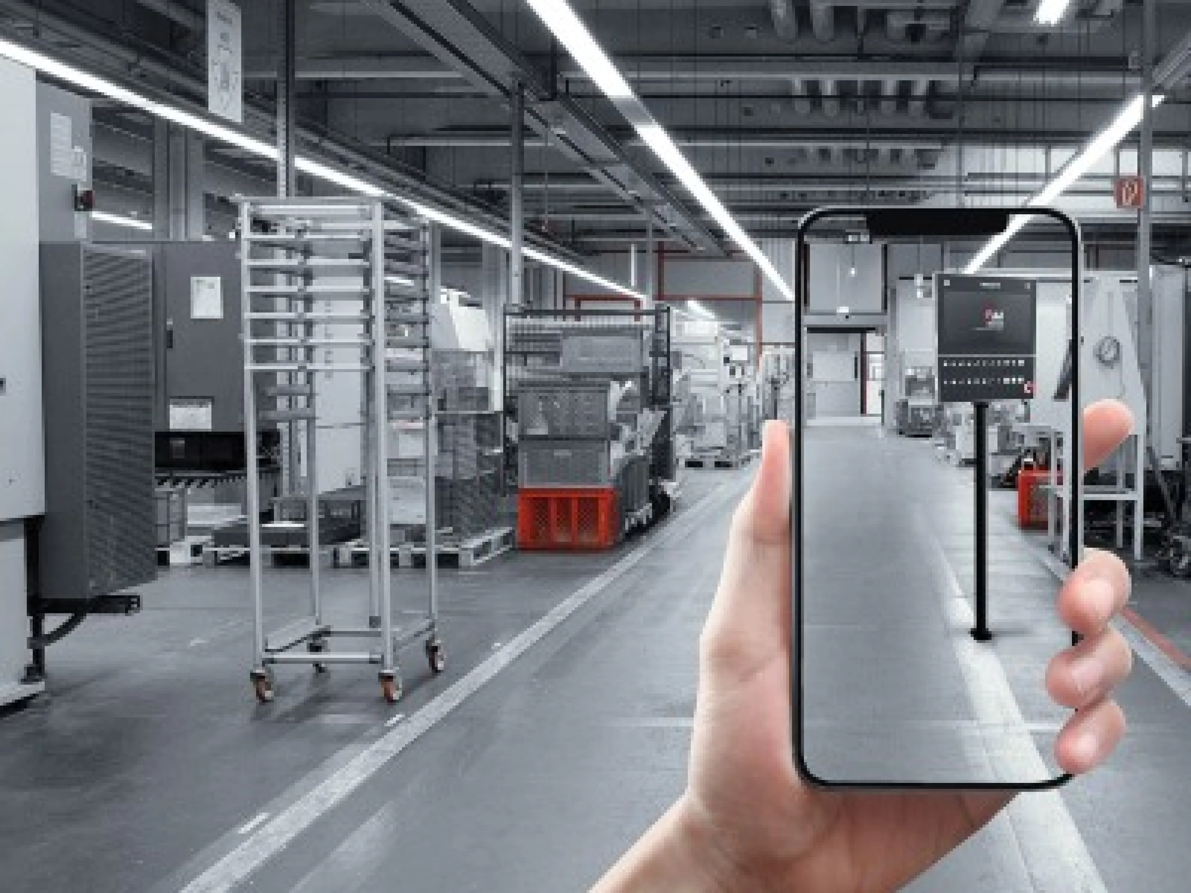 Anwender können jetzt per Smartphone erleben, wie Rose-Produkte an ihren Maschinen und Anlagen aussehen würden