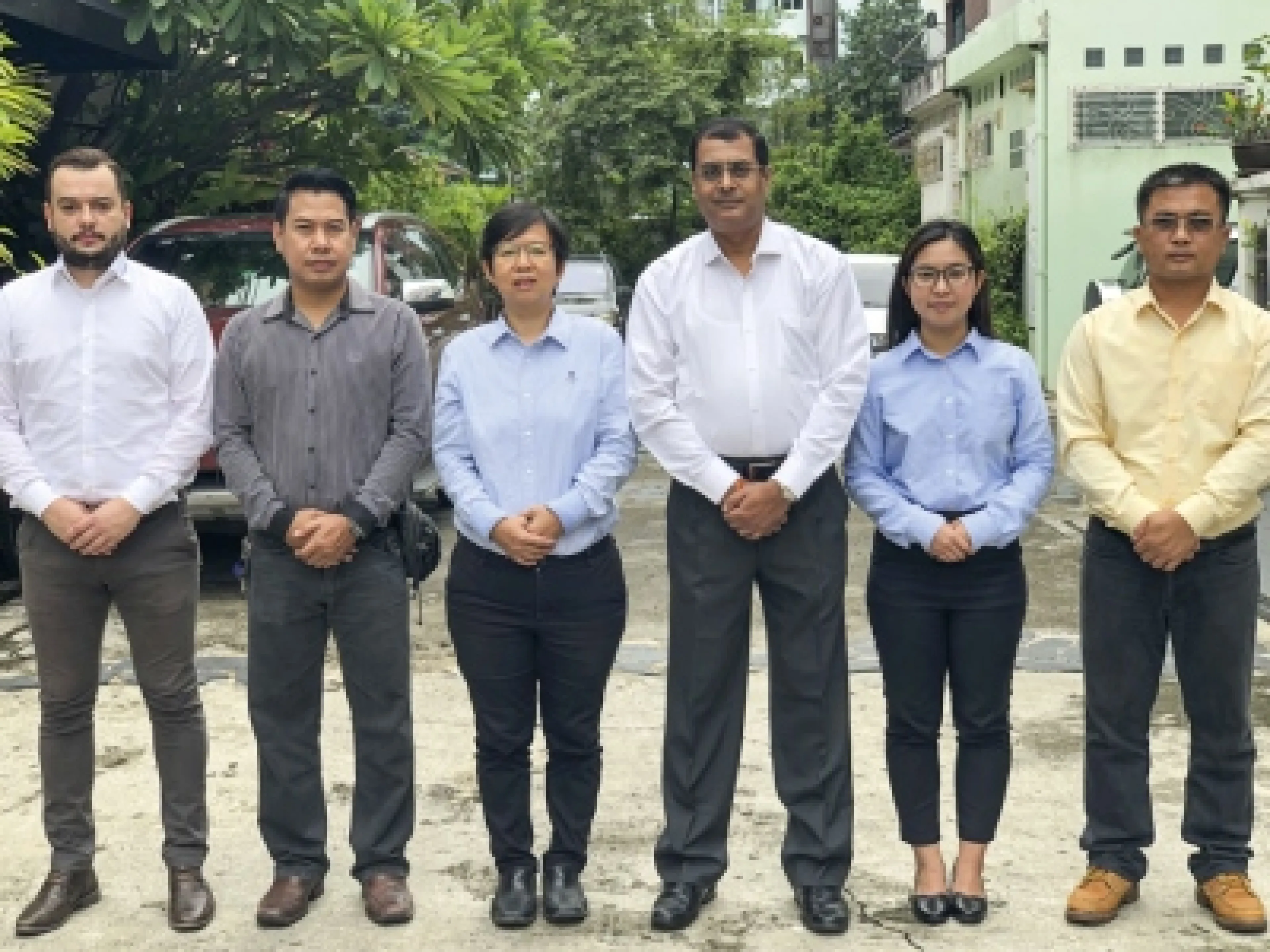 Das Team der Schmersal Thailand Co. Ltd in Bangkok