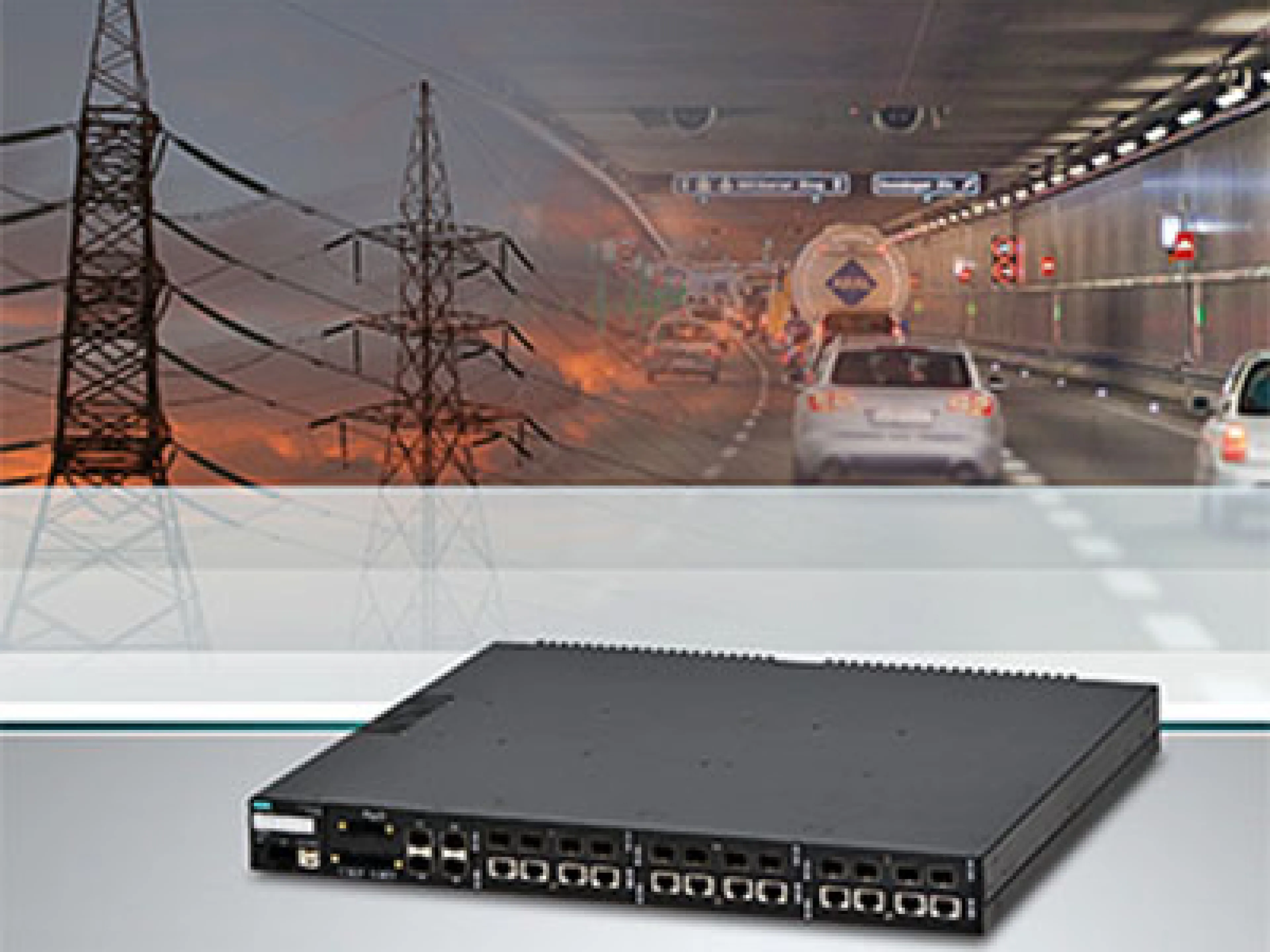 IEEE 1588 Ethernet Switch mit hoher Portdichte vereinfacht Migration auf Glasfaser