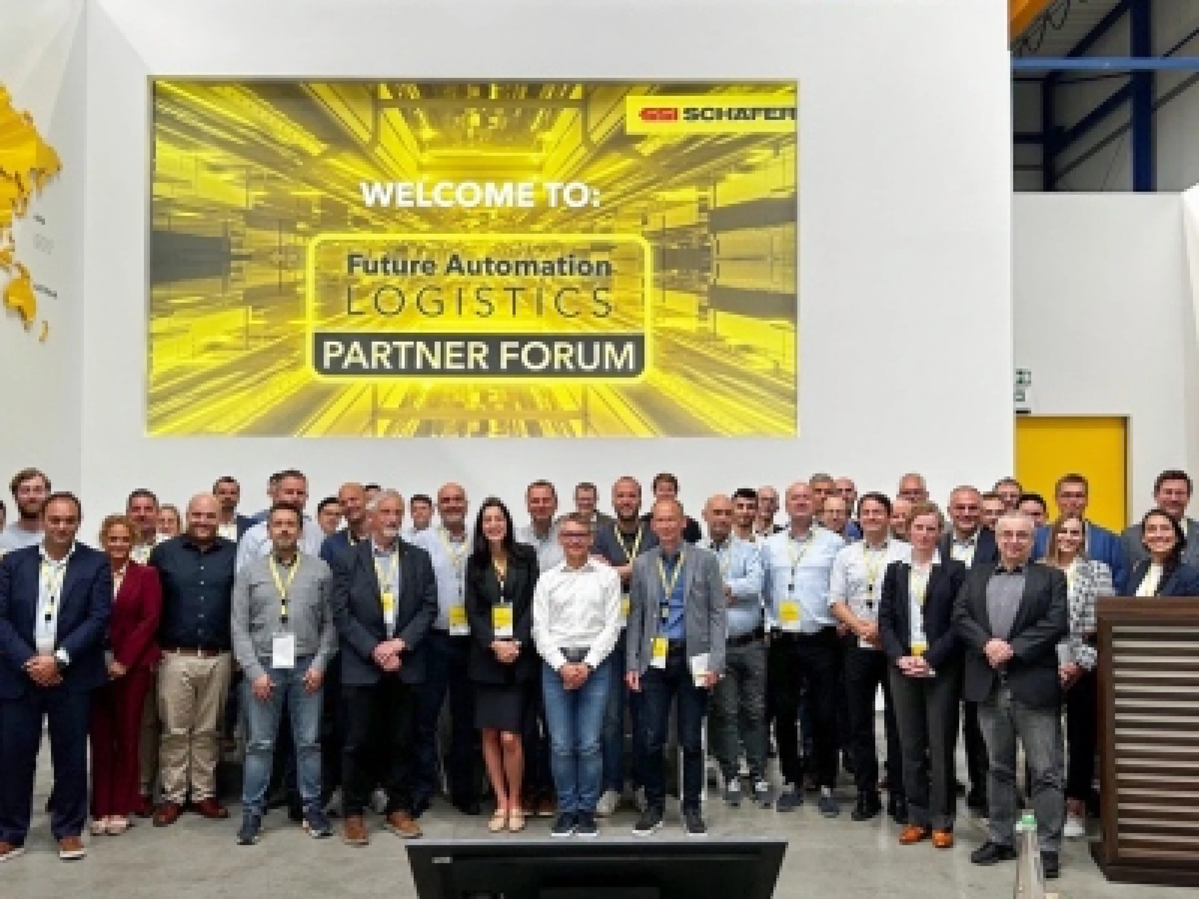 SSI Schäfer setzt künftig verstärkt auf kleinere Kundenevents und Hausmessen, wie bei dem europäischen Partnerforum am 19. Juni im Technologiezentrum in Giebelstadt