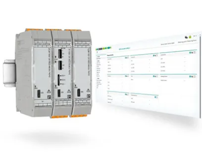 ECM-UC Strommessumformer mit nutzergeführtem Web-based Management, Bild: Phoenix Contact ECM-UC Strommessumformer mit nutzergeführtem Web-based Management