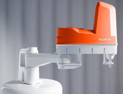 Scara-Roboter zeichnen sich durch spezielle Eigenschaften wie ihre hohe Geschwindigkeit und Wiederholgenauigkeit aus, Bild: Kuka Scara-Roboter zeichnen sich durch spezielle Eigenschaften wie ihre hohe Geschwindigkeit und Wiederholgenauigkeit aus