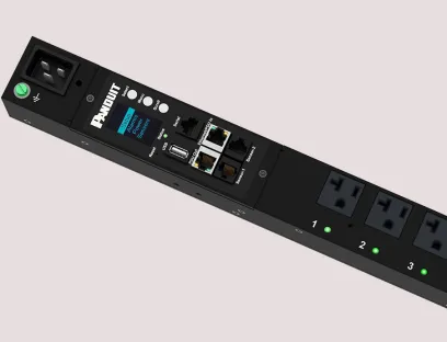 Stromverteilerleiste „Panduit G6 PDU“, Bild: Panduit Stromverteilerleiste „Panduit G6 PDU“