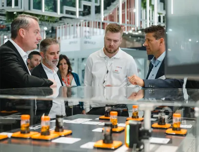 B&R zeigt auf der SPS 2024 die Zukunft der intelligenten Maschinenautomatisierung in 20 Live-Demos und 7 interaktive Workstations, Bild: B&R B&R zeigt auf der SPS 2024 die Zukunft der intelligenten Maschinenautomatisierung in 20 Live-Demos und 7 interaktive Workstations