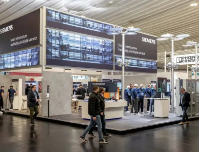 Messegeschehen auf der Elektrotechnik 2023, Bild: Messe Dortmund / Wolfgang Helm Messegeschehen auf der Elektrotechnik 2023
