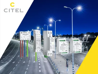 Zum Schutz von LED-Beleuchtungen - für sichere Straßen, Wege und Gebäude, Bilder: CITEL Zum Schutz von LED-Beleuchtungen - für sichere Straßen, Wege und Gebäude