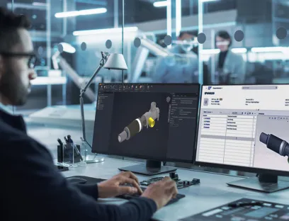 PDI Connectoren zu CAD-Systemen, beispielsweise zu Autodesk Inventor, Bild: Cideon Software & Services Cideon PDI Connectoren zu CAD-Systemen, beispielsweise zu Autodesk Inventor