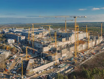 Infineon hat die Förderzusage der Europäische Kommission für seine Smart Power Fab in Dresden im Rahmen des European Chips Acts erhalten, Bild: Infineon Infineon hat die Förderzusage der Europäische Kommission für seine Halbleiter-Fabrik "Smart Power Fab" in Dresden im Rahmen des European Chips Acts erhalten