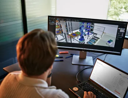 Dassault Systèmes tritt dem digitalen Ökosystem Mosaixx von Kuka bei, um den Zugang zur 3DExperience Plattform für Kunden zu vereinfachen, Bild: Visual Components / Mosaixx Dassault Systèmes tritt dem digitalen Ökosystem Mosaixx von Kuka bei, um den Zugang zur 3DExperience Plattform für Kunden zu vereinfachen