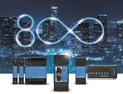 Basisgerät UMG 800 mit verschiedenen Modulen, Bilder: Janitza electronics GmbH Basisgerät UMG 800 mit verschiedenen Modulen.
