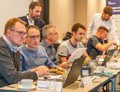 Das neu erworbene Wissen direkt in die Praxis umsetzen: Das ist in den Workshops auf dem Automatisierungstreff möglich.