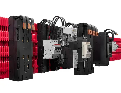 Mit der Systemplattform „RiLineX“ lässt sich der Aufbau von Stromverteilungslösungen mit einer Zeitersparnis von bis zu 75 Prozent beschleunigen., Bild: Rittal Mit der Systemplattform „RiLineX“ von Rittal lässt sich der Aufbau von Stromverteilungslösungen mit einer Zeitersparnis von bis zu 75 Prozent beschleunigen
