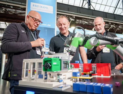 Die All About Automation in Düsseldorfer verbucht ein Viertel mehr Besucher