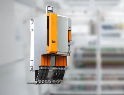 Der optimierte Servoantrieb „ACOPOS P3“ bietet eine Zykluszeit von 50 Mikrosekunden für alle Positions- und Ge-schwindigkeitsregelkreise und verbessert so die Reaktionsfähigkeit und Produktivität, Bild: B&R