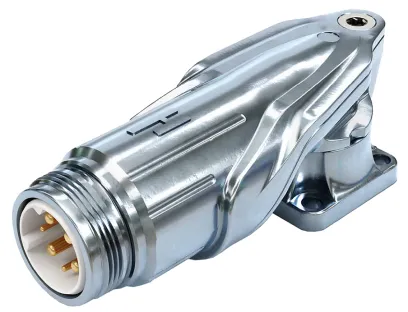 Der M16-Winkelstecker passt selbst bei wenig Bauraum, Bild: Hummel Der neue M16-Winkelstecker von Hummel passt selbst bei wenig Bauraum
