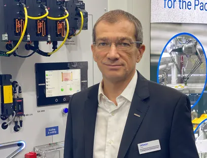 Stéphane Chômienne, Geschäftsführer von Omron DACH