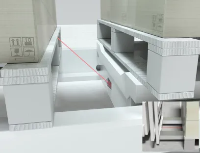 Mit künstlicher Intelligenz lässen sich optische Distanzsensoren hinsichtlich Präzision auf ein neues Niveau heben. Beispielsweise beim Einsatz in der Intralogistik