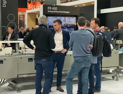 Aussteller zeigen auf der Interpack 2026, wie Automatisierung, künstliche Intelligenz und datengestützte Produktionsprozesse neue Perspektiven eröffnen