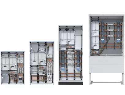 Energieverteilung: Die Hager Wandleranlagen für den Innen- und Außenbereich entsprechen der novellierten Anwendungsregel VDE-AR-N 4100, die die technischen Anforderungen für Planung, Errichtung, Anschluss und Betrieb elektrischer Anlagen am Niederspannungsnetz definiert