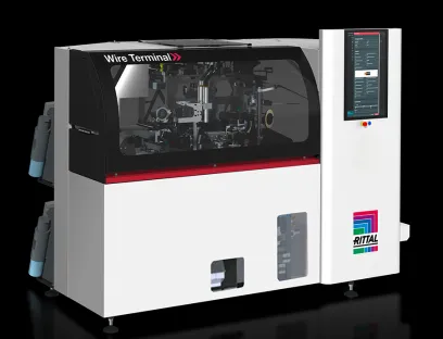 Auf der Hannover Messe zeigen Rittal und Eplan, wie strukturierte Engineering-Daten Planung, Beschaffung und Fertigung im Anlagenbau schneller und effizienter machen. Die neuen Drahtkonfektionier-Vollautomaten senken die Automatisierungs-Schwelle und machen den Einsatz schon bei geringeren Durchsätzen rentabel