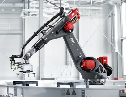 Industrierobotik: Knickarmroboter lassen sich präzise und zuverlässig in bestehende Produktionslinien integrieren