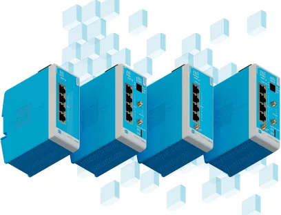 Die vier Varianten der neuen Industrierouter von Insys Icom sorgen für eine sichere Fernwartung. Die Kombination von Security by Design mit VPN- und Managementfunktionen erfüllt die steigende Sicherheitsanforderungen von CRA und NIS-2.