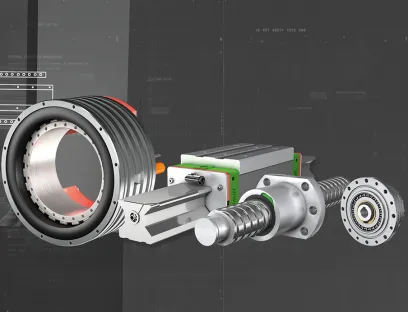  Im Fokus stehen der für den AMB Award nominierte Torquemotor „TM-5“, die UR-Rollenführung sowie weitere robuste Komponenten für hohe Lasten und Präzision