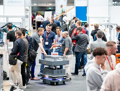 Reges Interesse auf der All About Automation 2024 in Heilbronn, Bild: Udo Geisler / Easyfairs All About Automation 2024 in Heilbronn