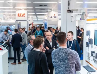 Messeimpression von der All About Automation 2020 in Hamburg