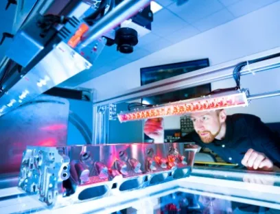 Untersuchungen mit einem Bildverarbeitungssystem, Bild: Vitronic Untersuchungen mit einem Bildverarbeitungssystem