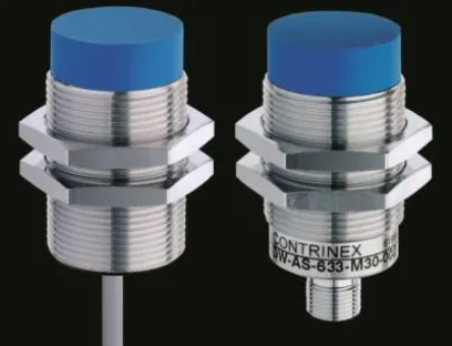 Vielseitig einsetzbar, kostengünstig und sehr zuverlässig: Induktive Sensoren der Baureihe Contrinex Classics mit IO-Link Schnittstelle bieten den erweiterten 25-mm-Schaltabstand in der Baugröße M30, Bild: Contrinex Sensor Induktive Sensoren der Baureihe Contrinex Classics